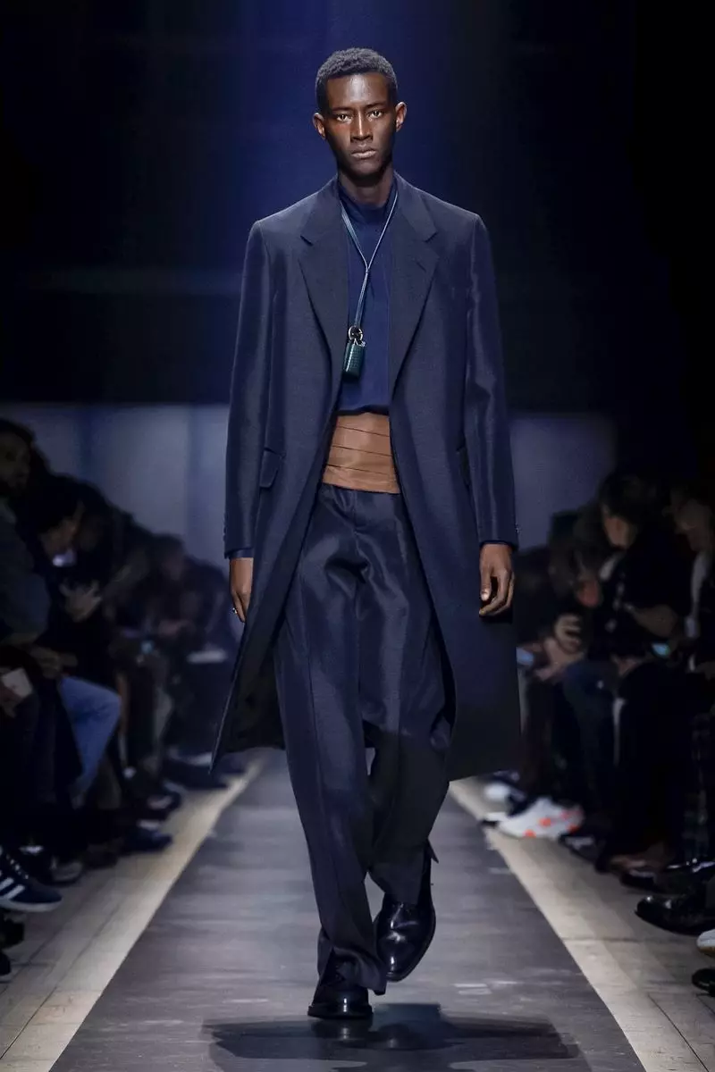 Dunhill Menswear 2019ko udazken-negua Paris15