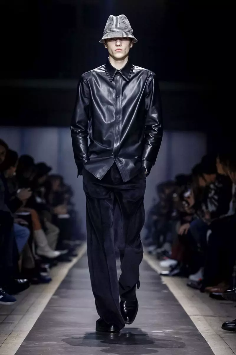 Dunhill Menswear Isubu Igba otutu 2019 Paris25