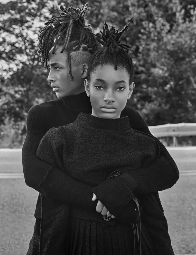 WILLOW AND JADEN журналынын интервьюсу (2)