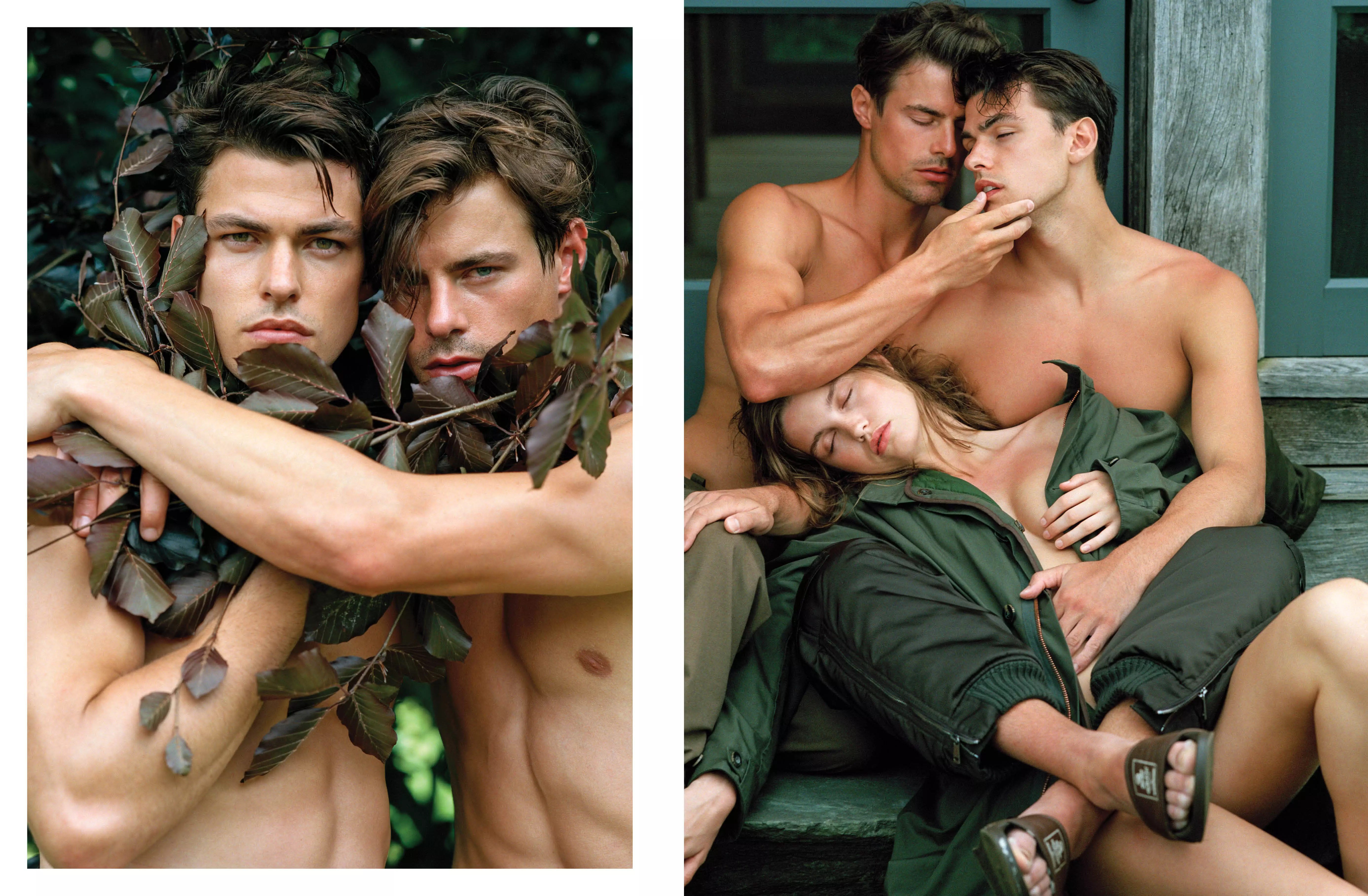 VMAN ya sake haɗu da hazaka Mai ɗaukar hoto Bruce Weber da stylist Paul Cavaco don fitowar Satumba 2016.