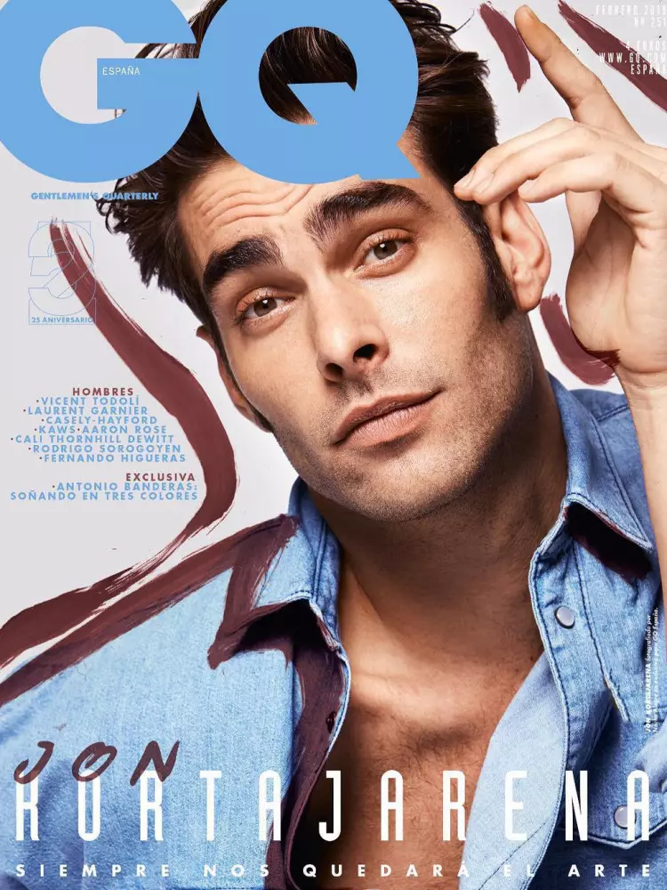 Model Terbaik Jon Kortajarena untuk GQ Spain oleh Nacho Alegre 18952_1