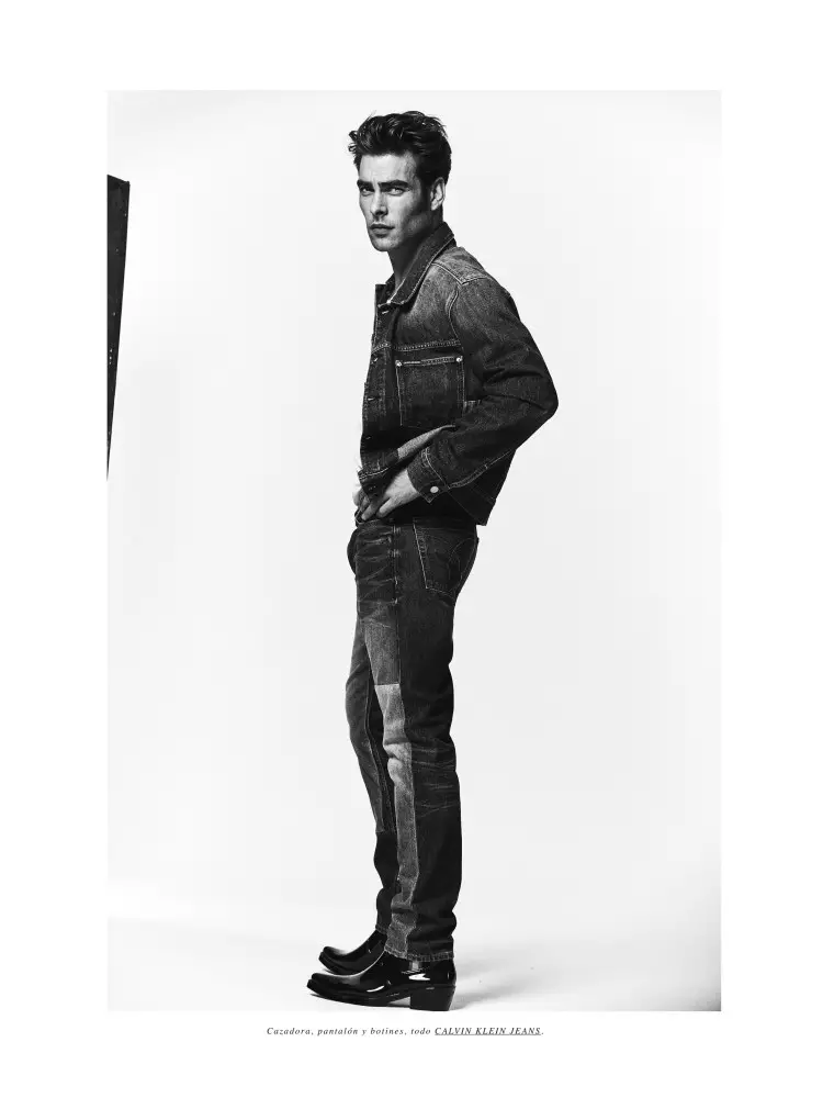 Topmodel Jon Kortajarena vir GQ Spain deur Nacho Alegre 18952_4