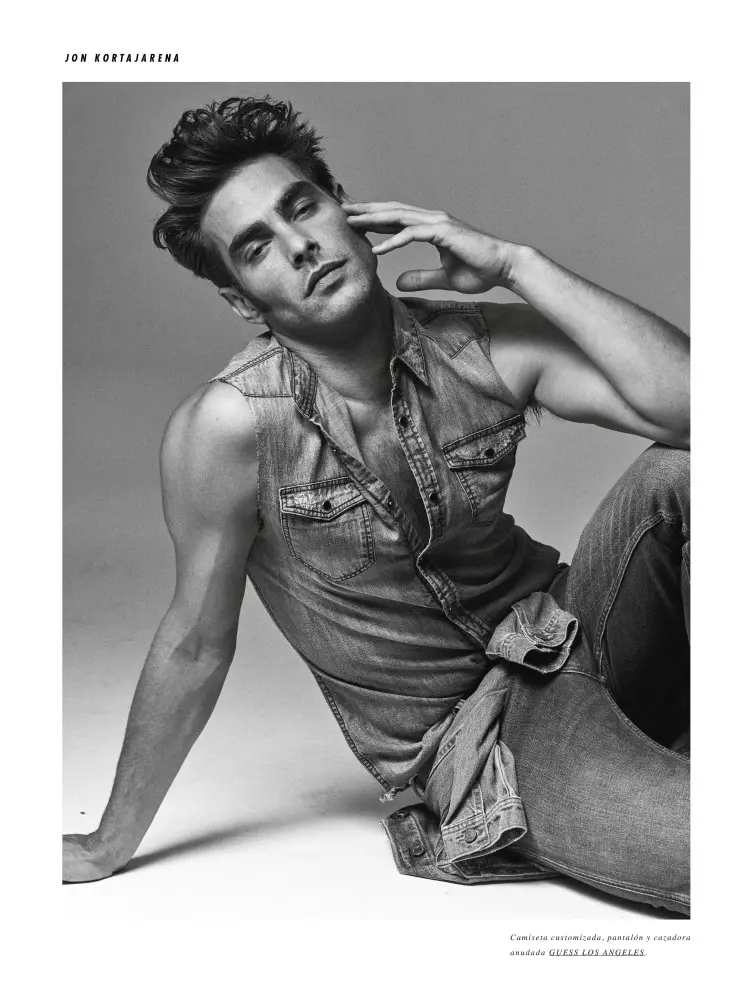 Jon Kortajarena topmodell a GQ Spain számára, Nacho Alegre 18952_6