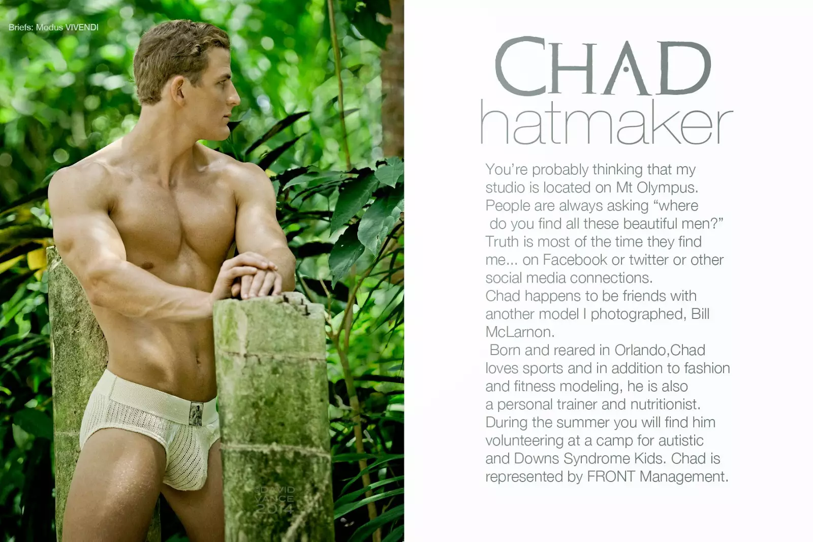 CHAD HATMAKER BY DAVID VANCE