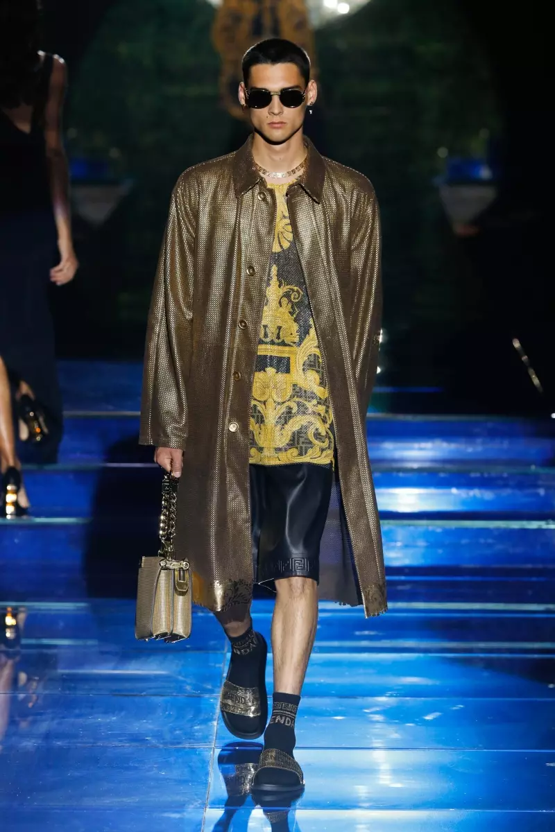 Versace x Fendi Men's Pre-Fall 2022 جو مجموعو