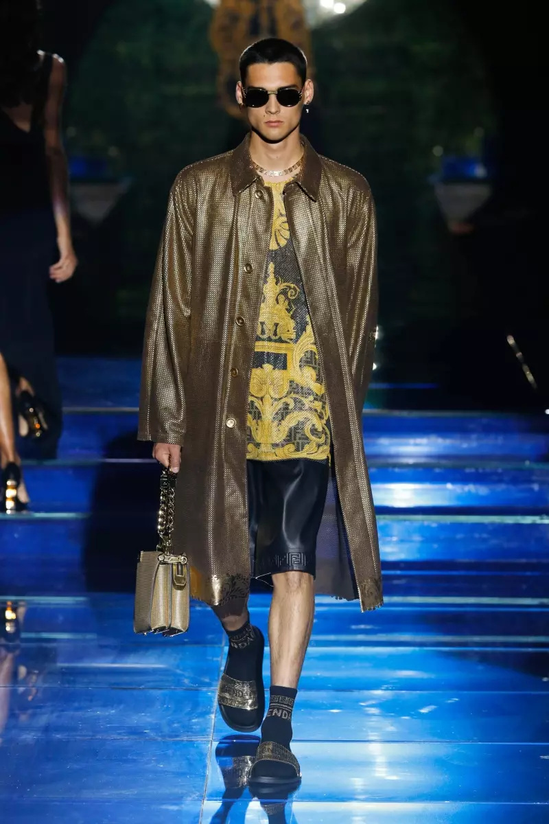 Versace x Fendi පිරිමින්ගේ පෙර වැටීම 2022 එකතුව