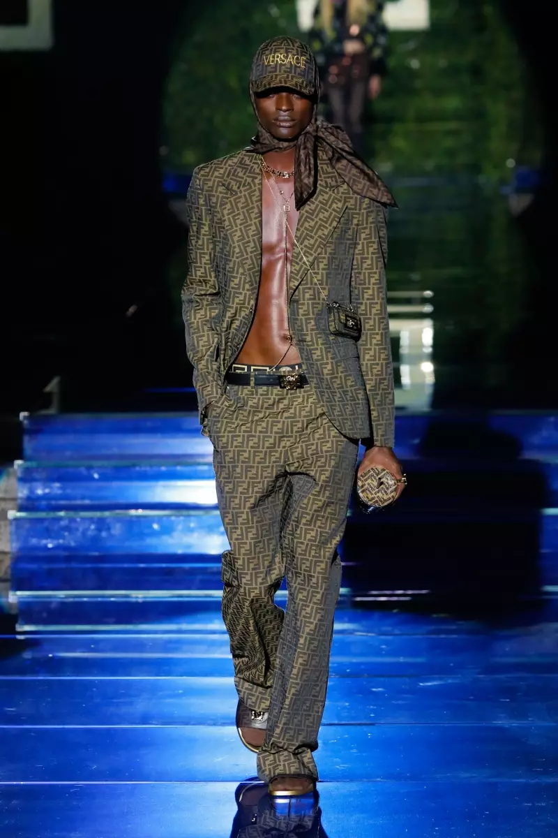 Versace x Fendi পুরুষদের প্রাক-পতন 2022 সংগ্রহ