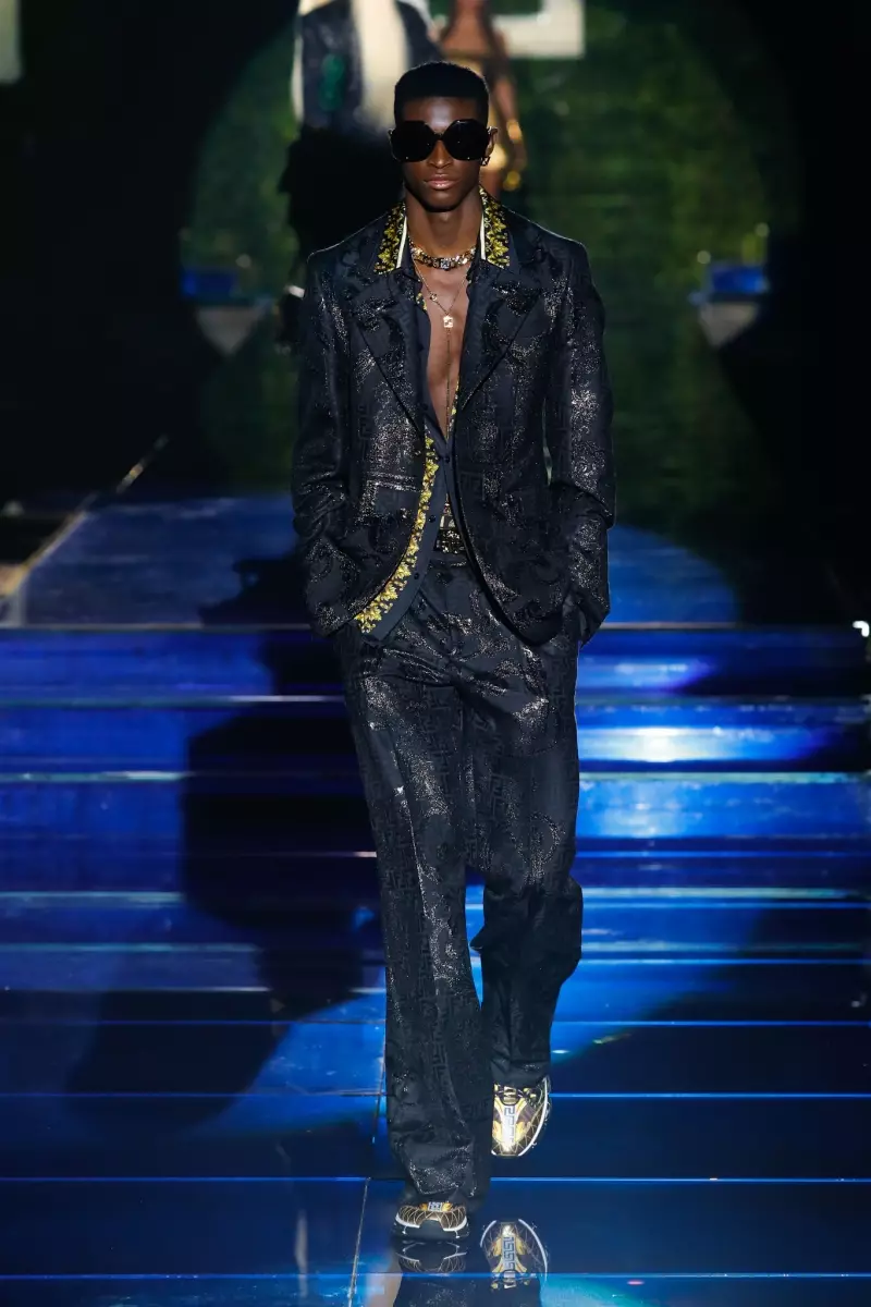 „Versace x Fendi“ vyriška 2022 m. rudens kolekcija