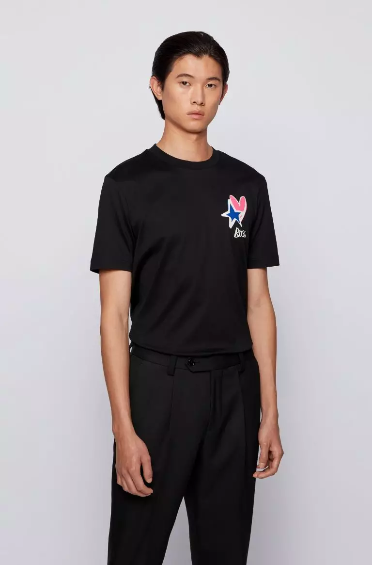 BOSS X Justin Teodoro Holiday 2020 Campaign T-shirt