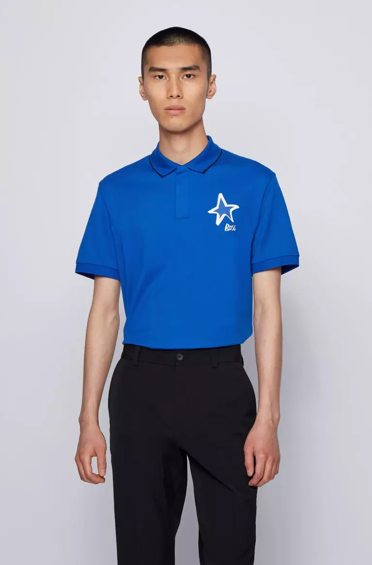 BOSS X Justin Teodoro Holiday 2020 Ololaha Polo T-shirt