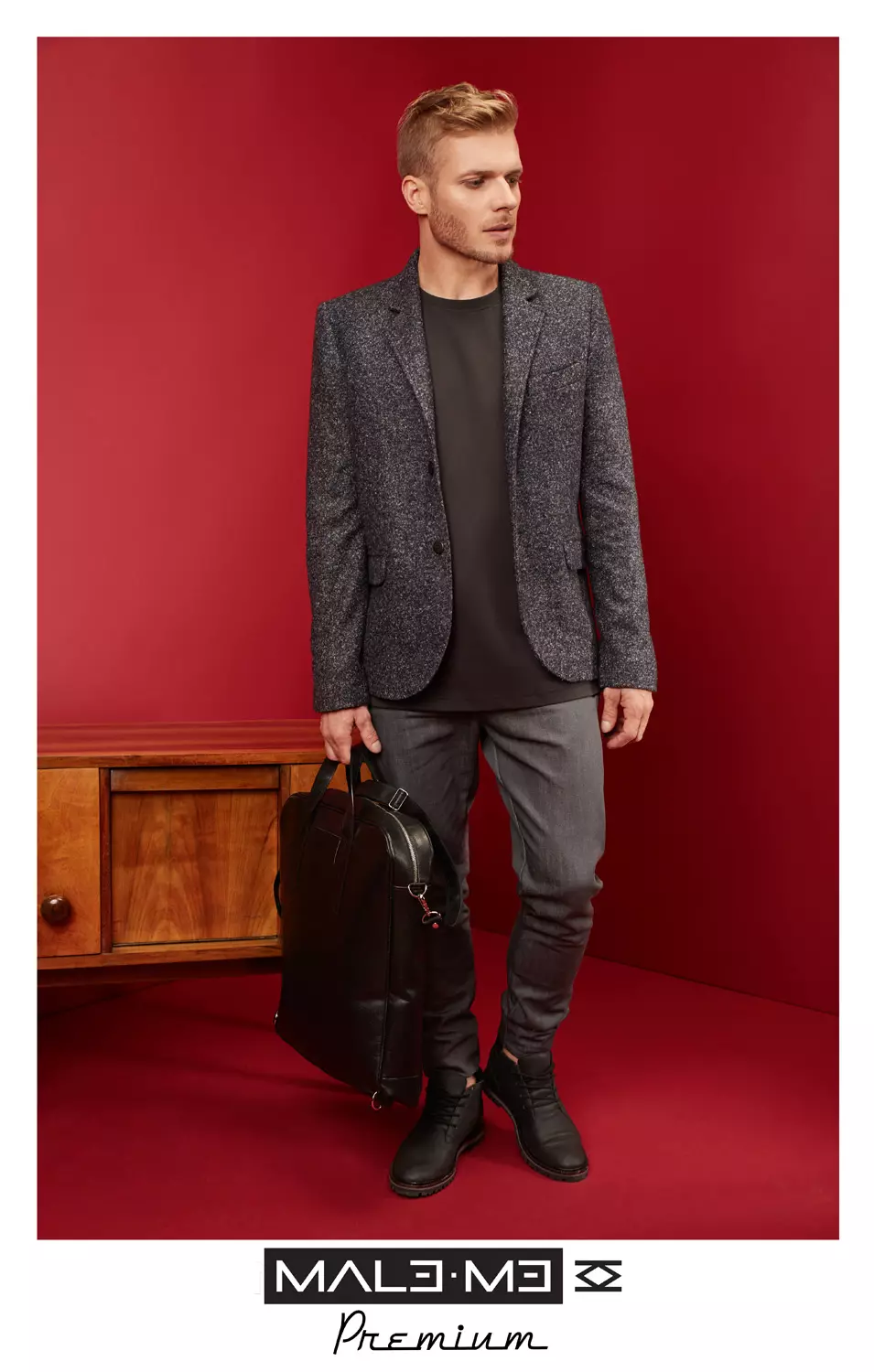 Ang tanan bahin sa Polish Actor nga si Tomasz Ciachorowski nag-atubang sa bag-ong mga ad MALE ME Premium - A/W 2016/17 nga gipusil ni Wojciech Jachyra, estilo ni Paulina Leszczyk.