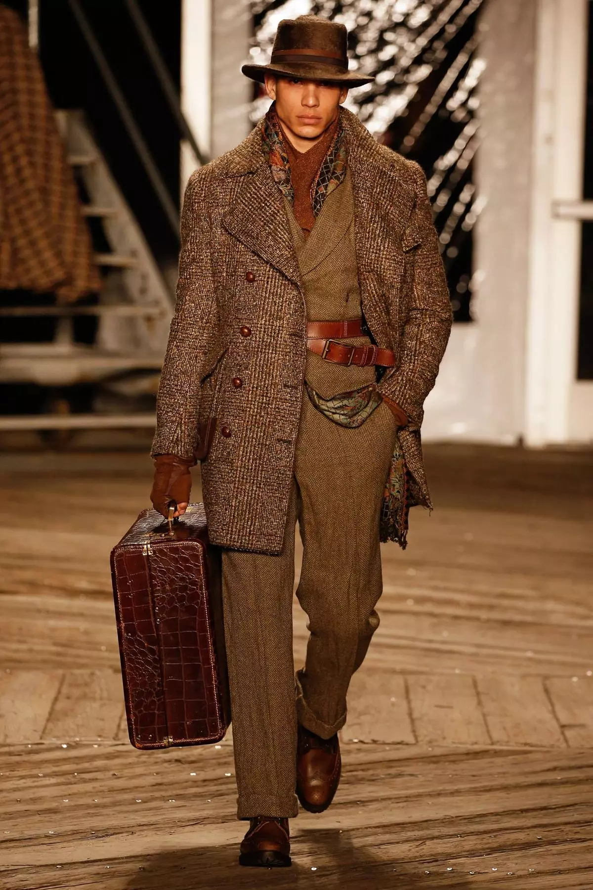 U-Joseph Abboud Menswear Ukwindla Ebusika 2019 New York5