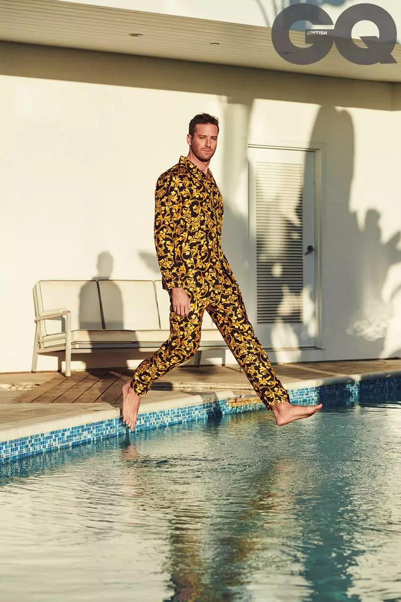 Actor Armie Hammer rau British GQ Lub Peb Hlis 2019 19220_1