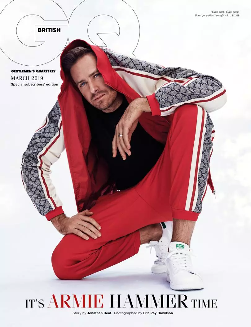 Umdlali we-Armie Hammer we-GQ yaseBritane ngo-Matshi 2019 19220_5