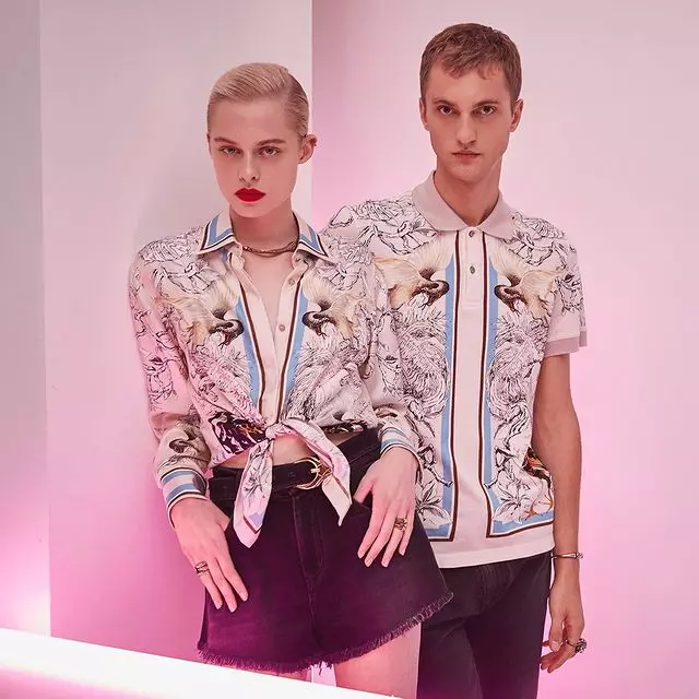 רוברטו קוואלי Menswear Resort 2020 קולקציית