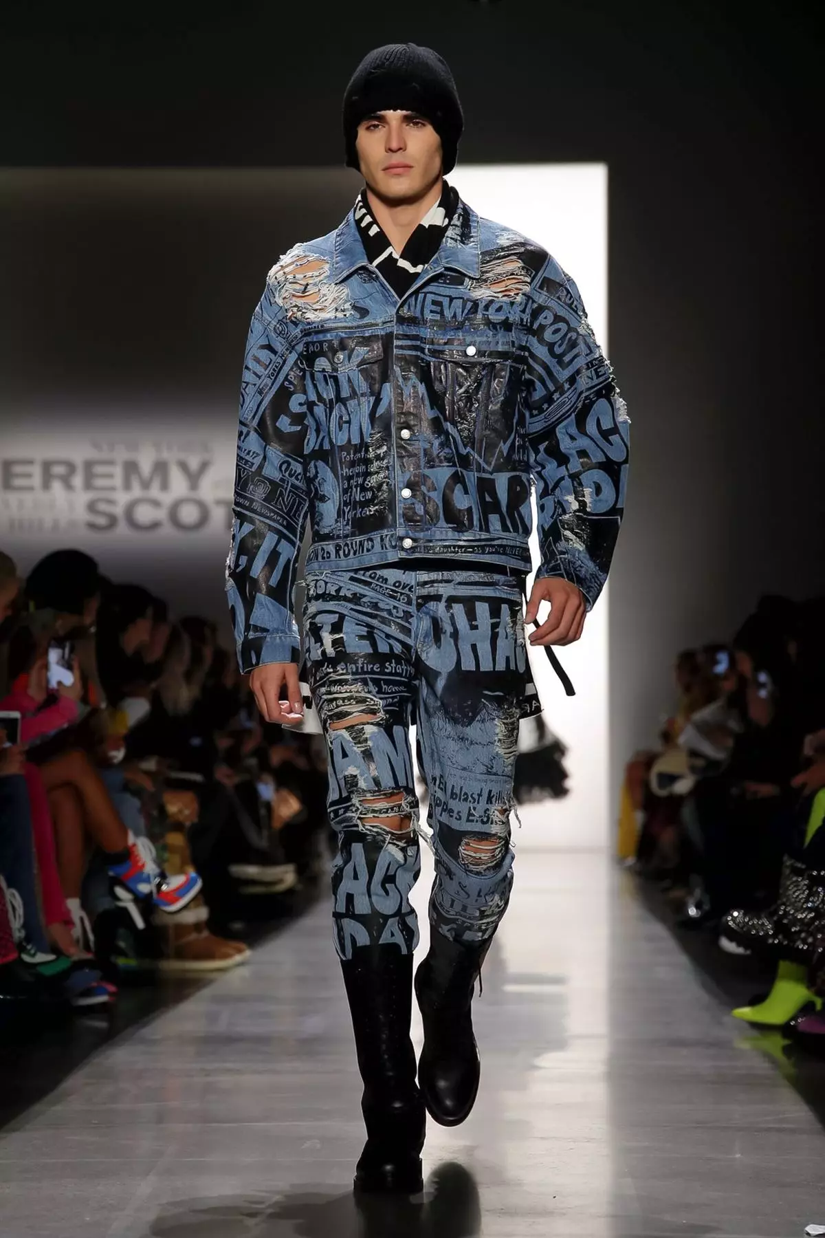 Jeremy Scott dị njikere iyi ọdịda oyi 2019 New York10