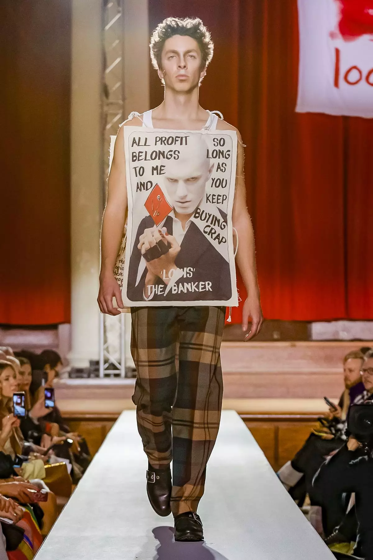 Vivienne Westwood Mga Lalaki ug Babaye Pagkahulog sa Tingtugnaw 2019 London57