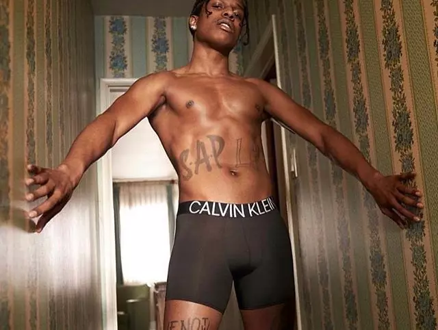 Glen Luchford A$ap Rocky par Calvin Klein SS19 Campaign2