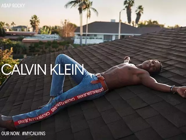 A$ap Rocky di Glen Luchford per la campagna SS19 di Calvin Klein 3