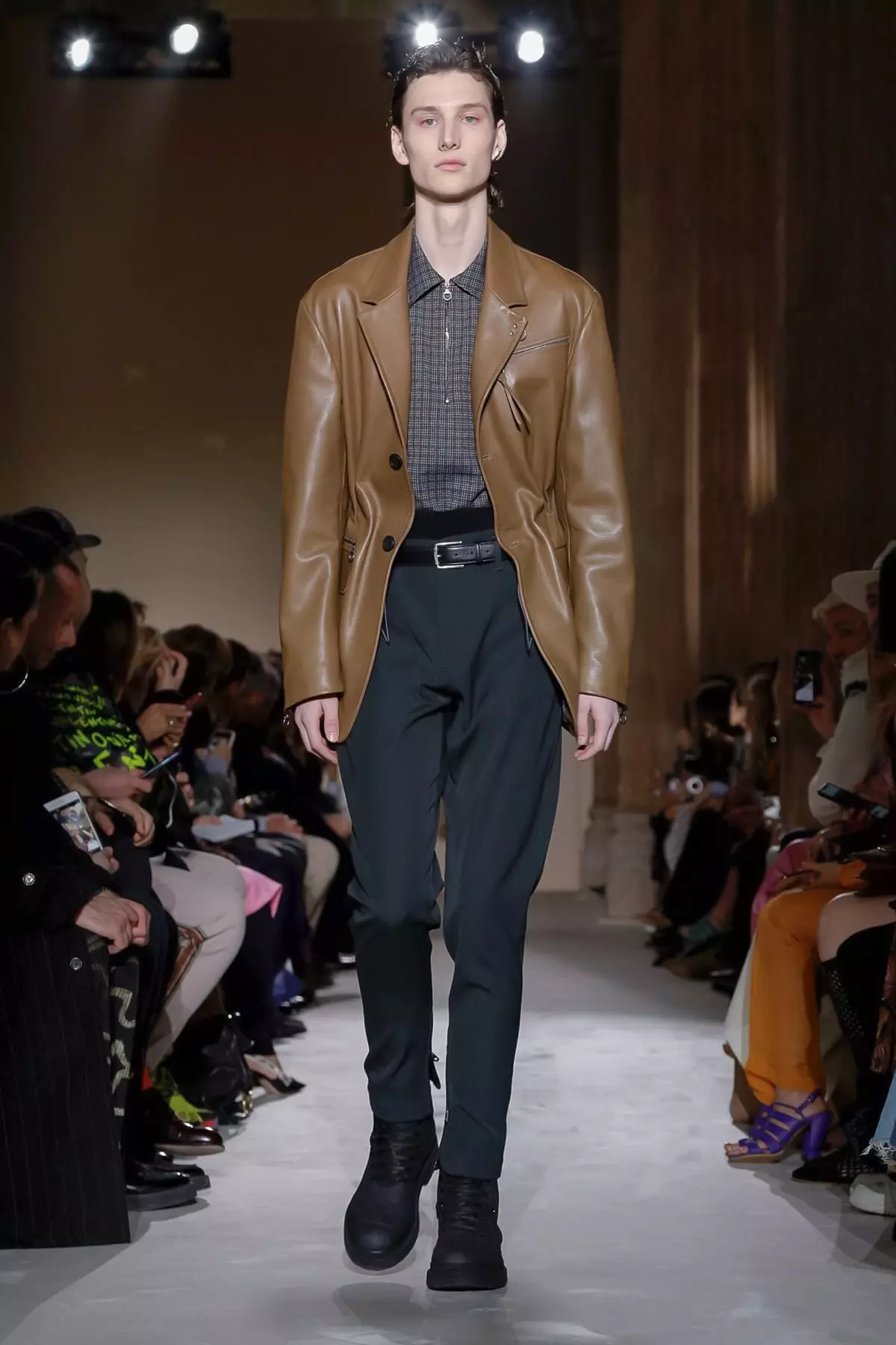 Salvatore Ferragamo Gason ak Fi Otòn Ivè 2019 Milan15