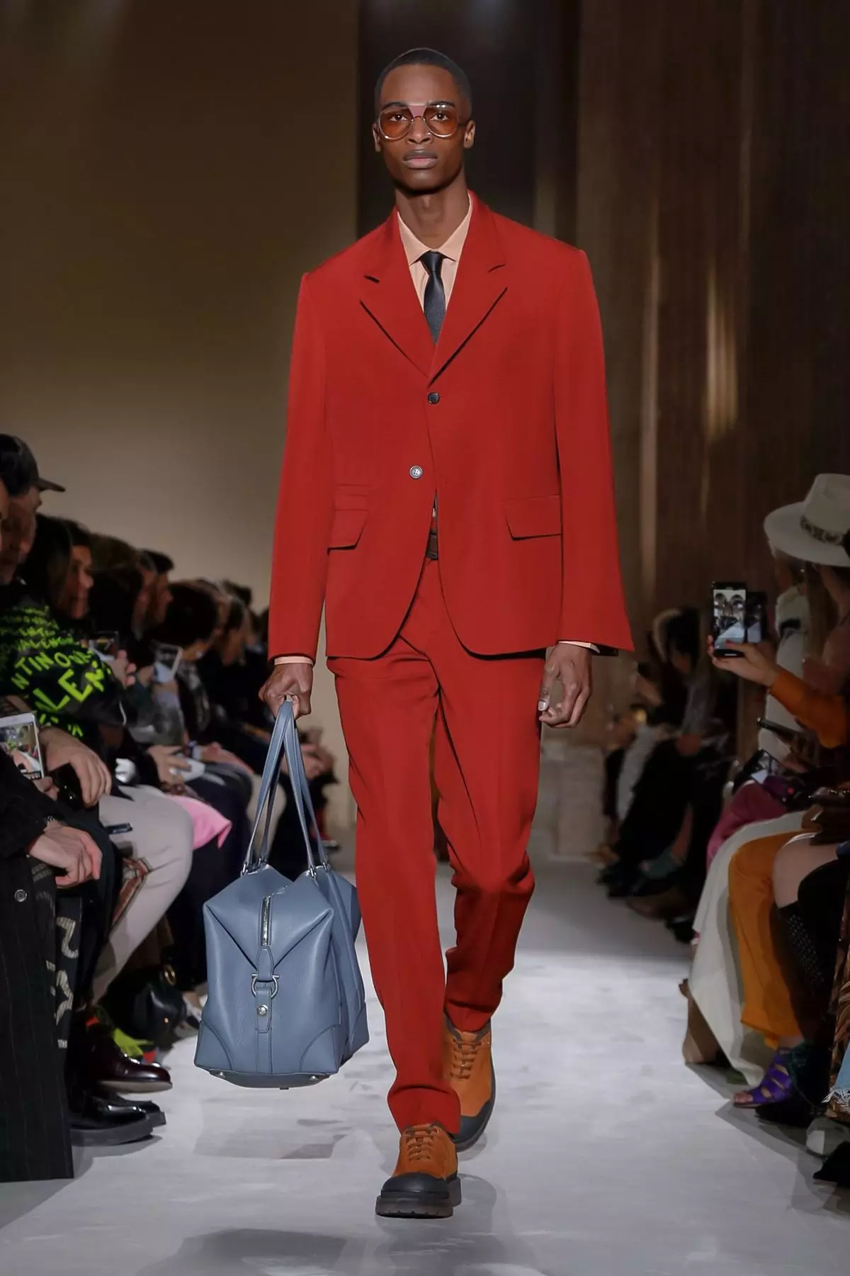 Salvatore Ferragamo Zilam û Jin Payîz Zivistan 2019 Milan31