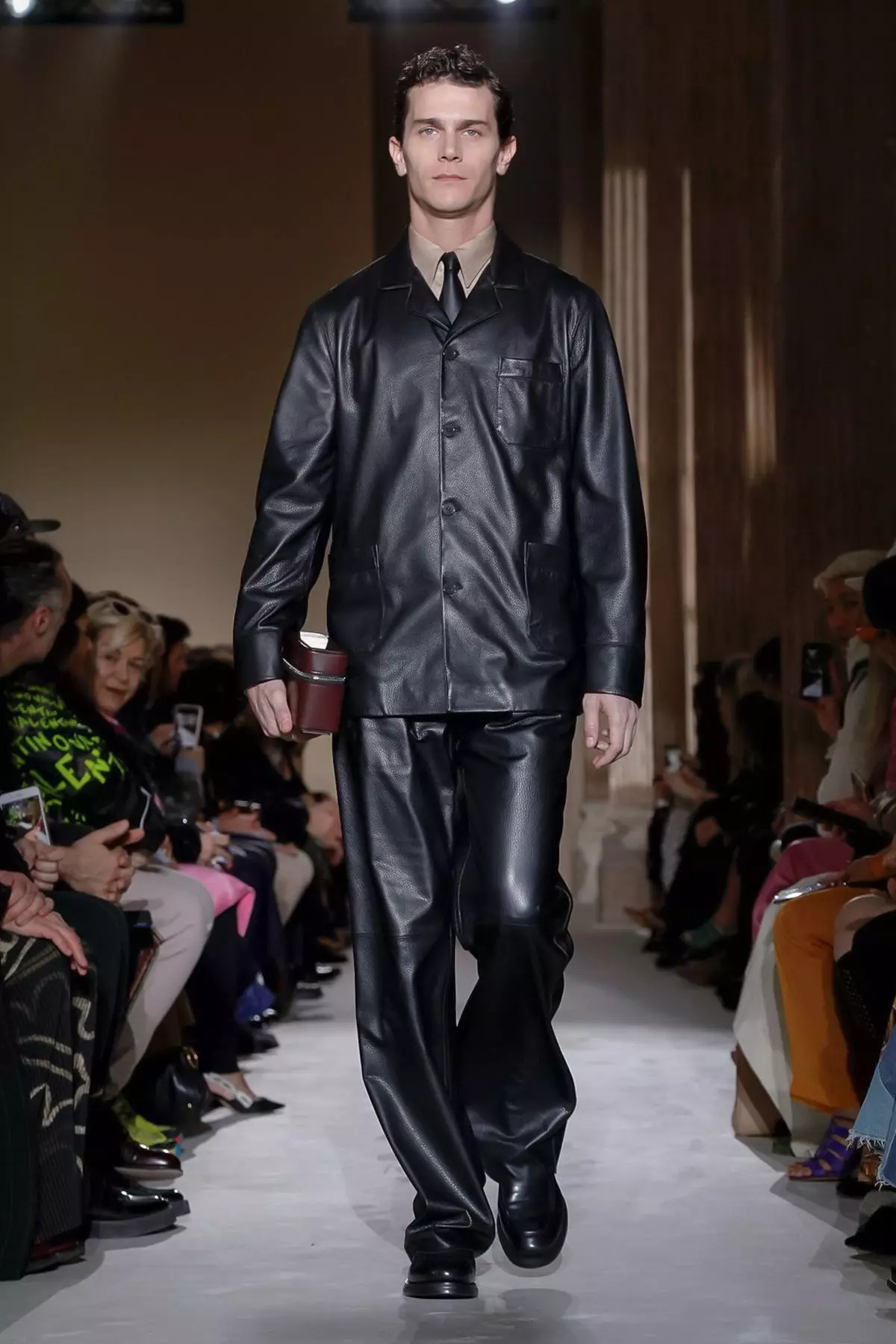 Salvatore Ferragamo Zilam û Jin Payîz Zivistan 2019 Milan56