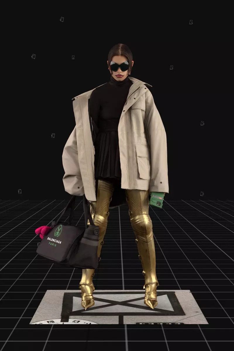 Balenciaga Herbst 2021 Paris 2056_25