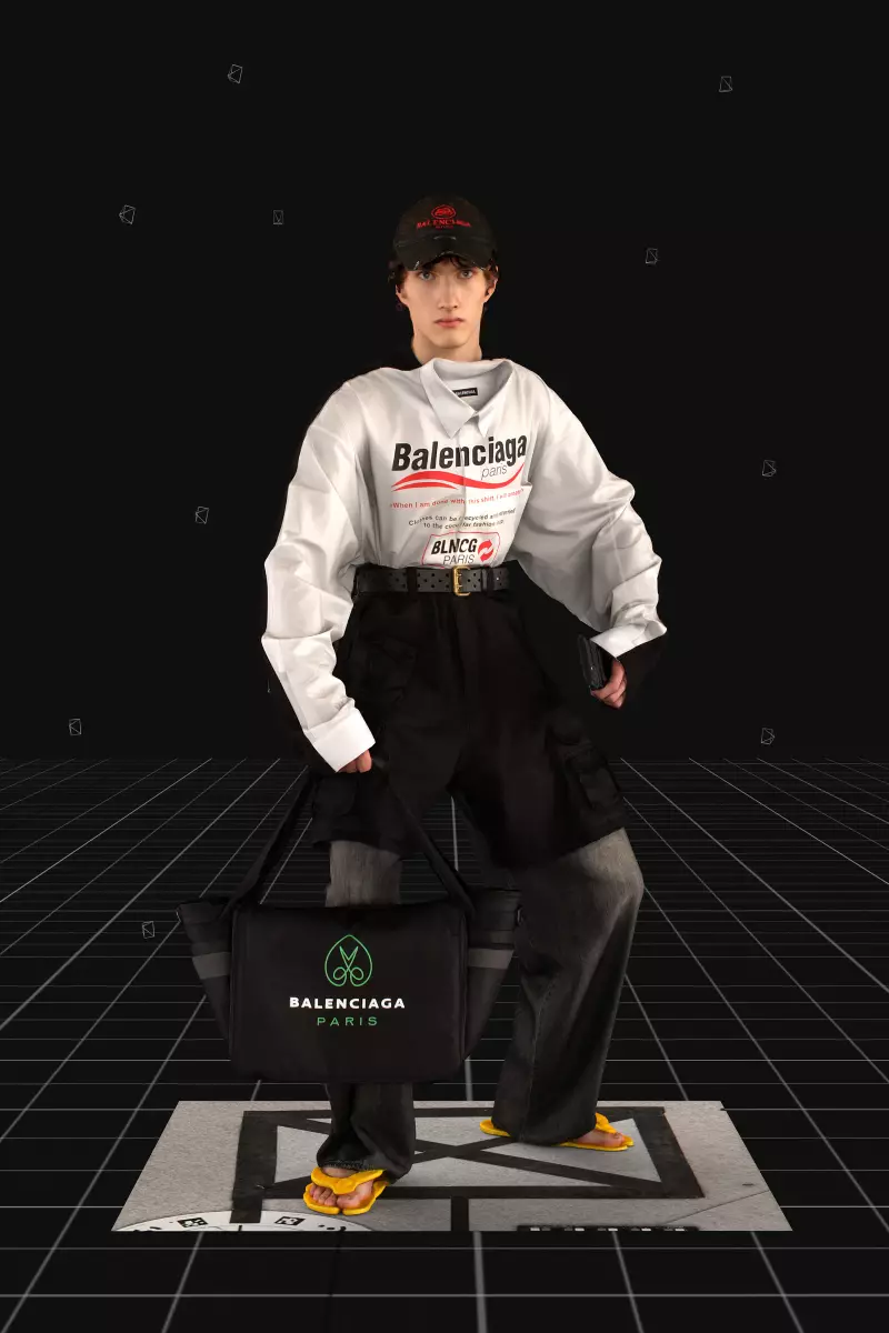 Balenciaga աշուն 2021 Փարիզ 2056_28