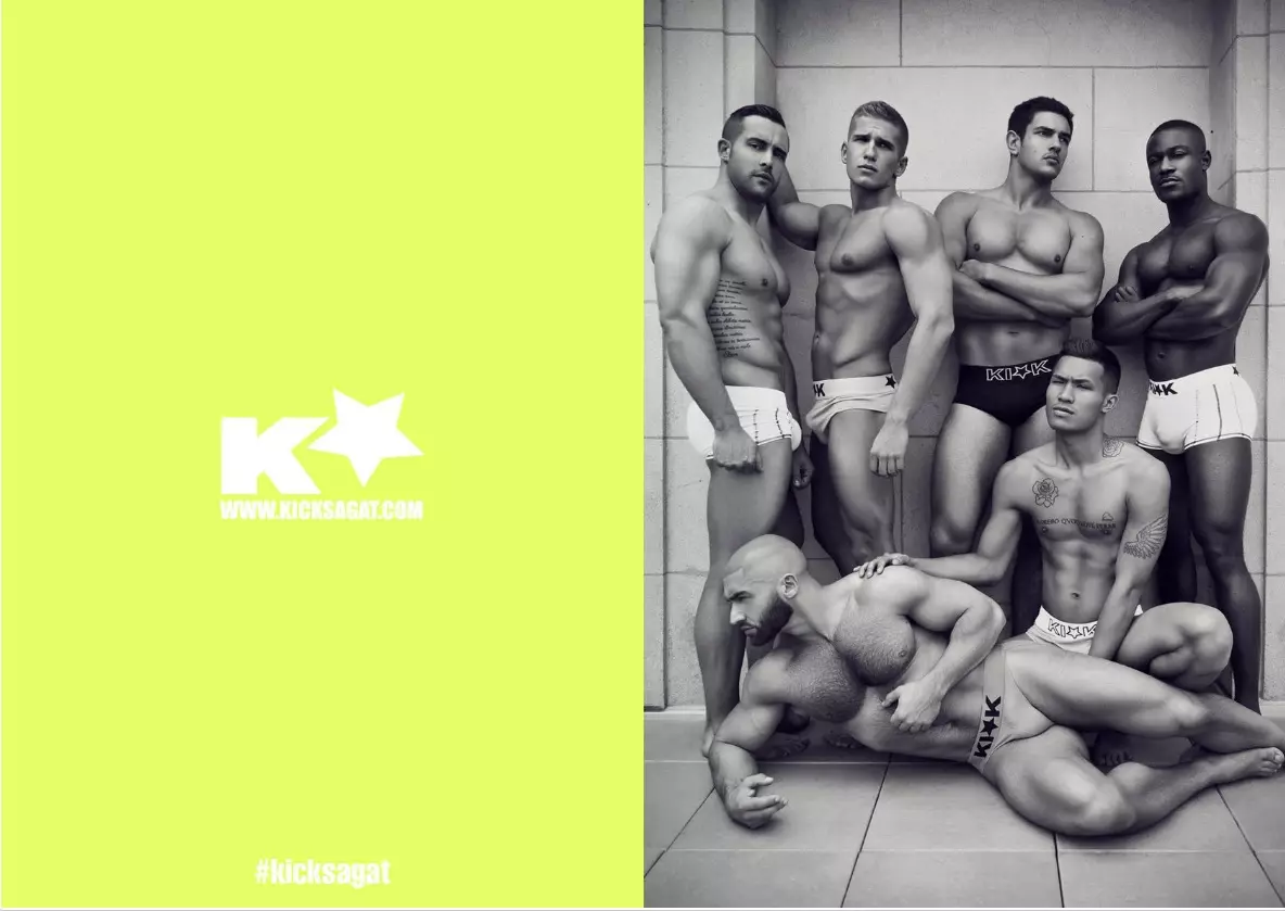 A NOVA COLEÇÃO DE UNDERWEAR DE FRANCOIS SAGAT