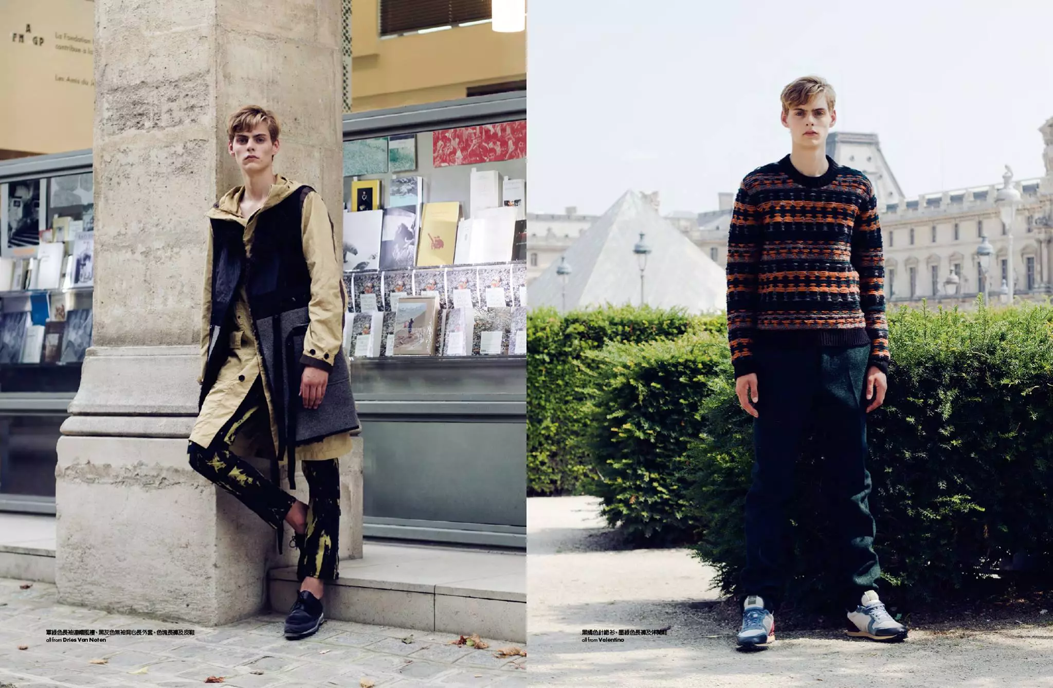 PARIS'S WANDERER | ELLE MEN HK