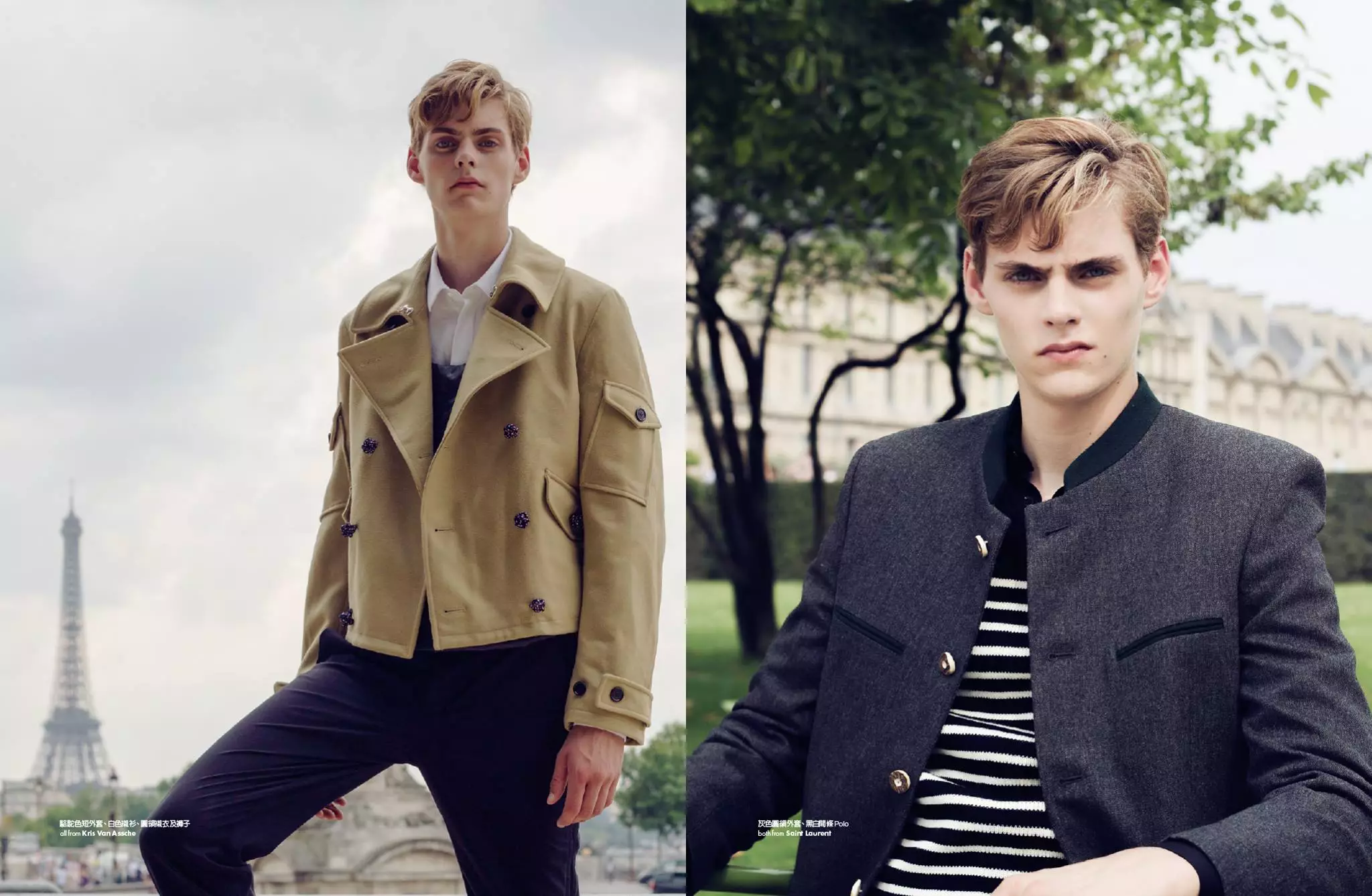 PARIS'S WANDERER | ELLE MEN HK