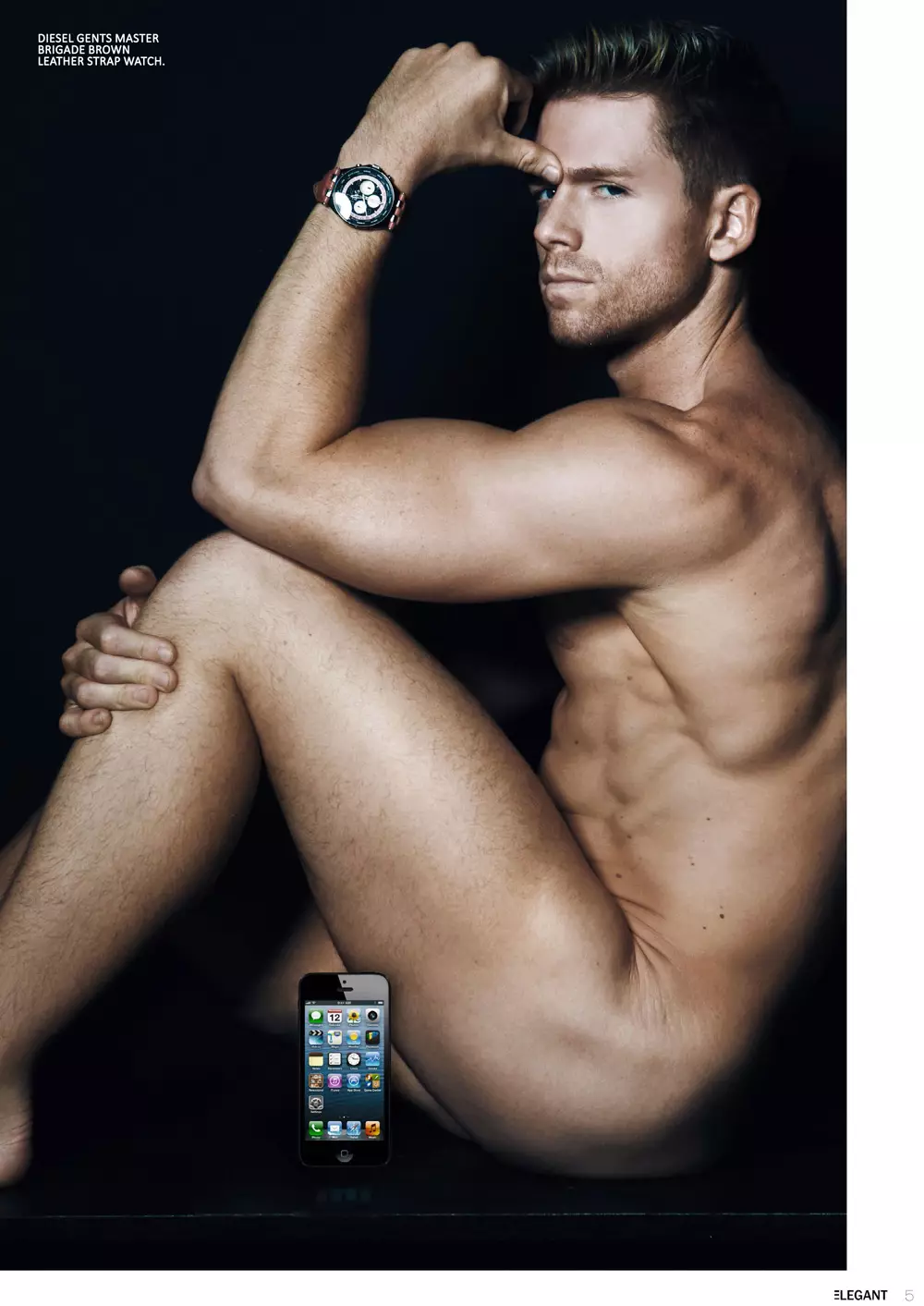 Modellen Steven Dehler fronter et nytt cover og en ny historie for Elegant Magazine, og poserer så freaking sexy at Steven blir fanget av talentfulle Wander Aguiar.