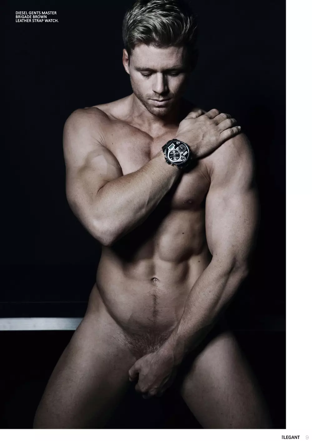 O modelo Steven Dehler está à frente de uma nova capa e história para a Elegant Magazine, posando de tão sexy que Steven é capturado pelo talentoso Wander Aguiar.