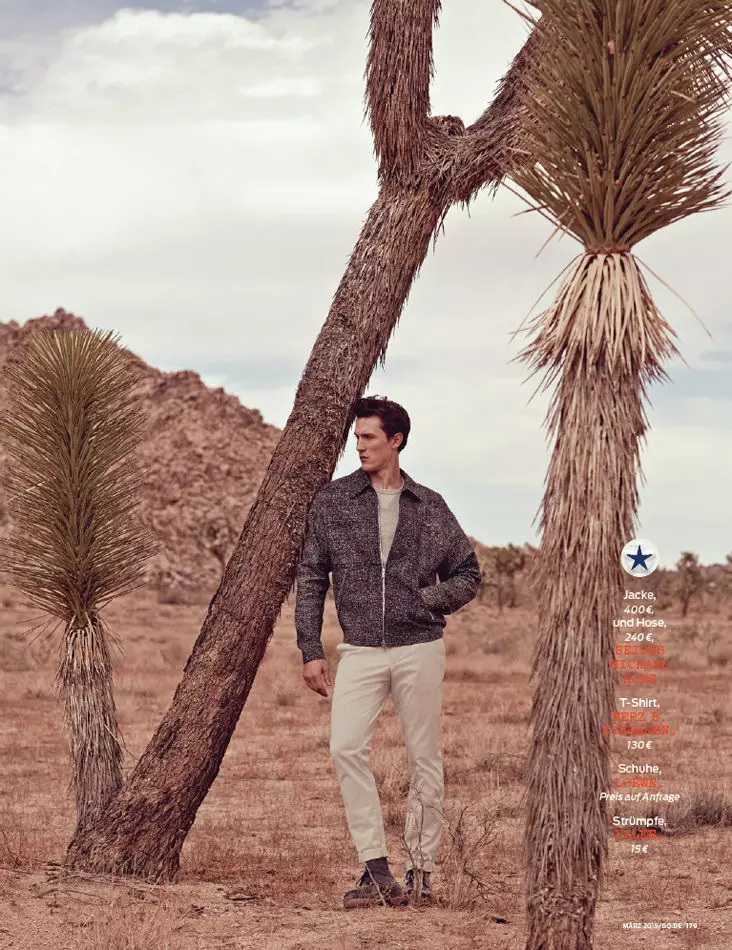 GQ Germany Tháng 3 năm 2015 - Mode Trip ph Bruno Staub phong cách Tobias Frericks kstiegemeyer.de