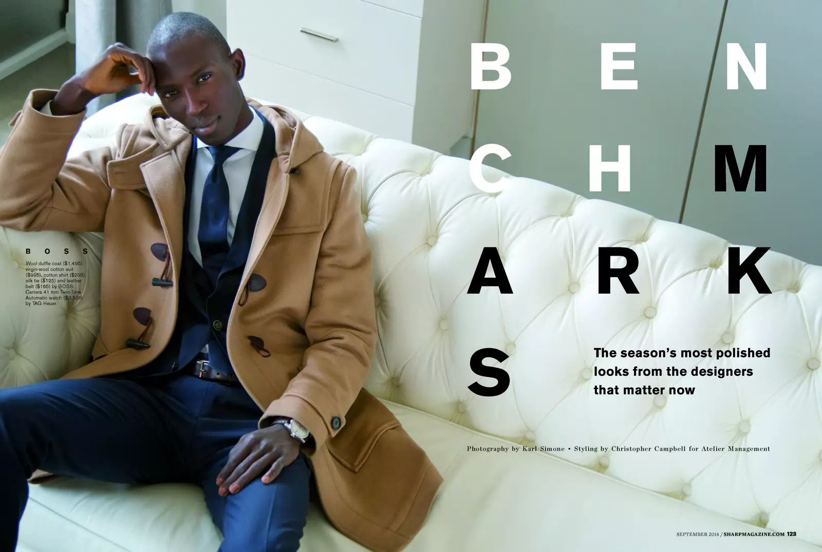 Armando Cabral ni Karl Simone para sa Sharp Magazine