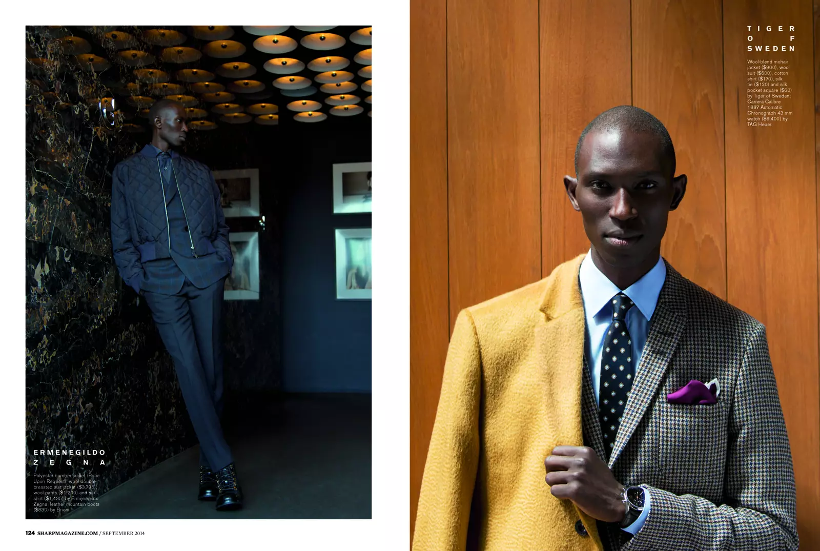 Armando Cabral de Karl Simone para Sharp Magazine