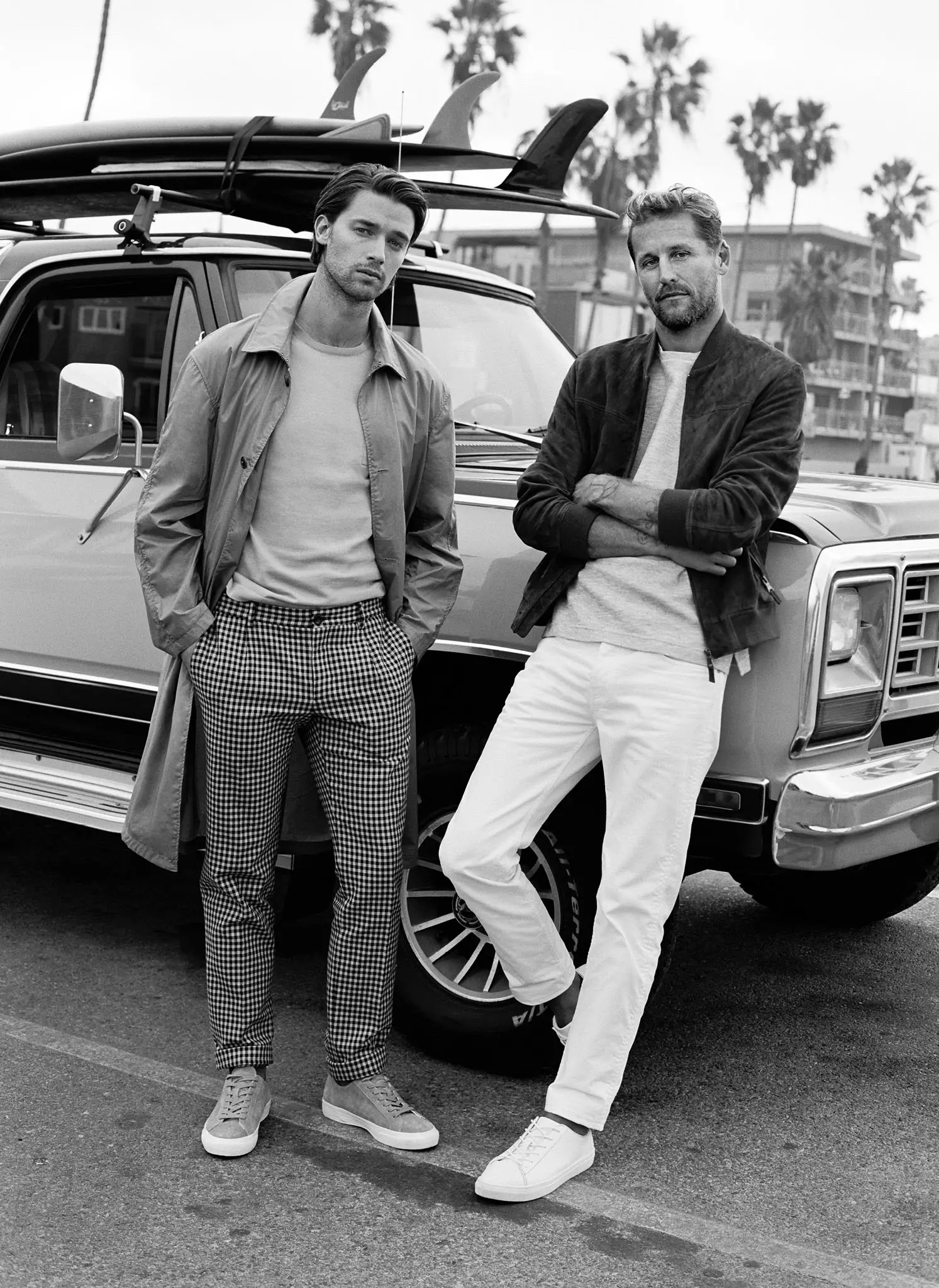 Luke Stedman y Patrick Schwarzenegger para la campaña MANGO Man SS19 20872_11