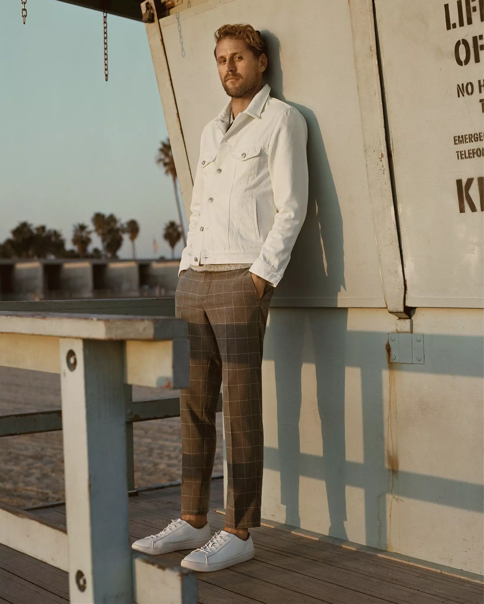 Luke Stedman i Patrick Schwarzenegger za MANGO Man SS19 kampanju 20872_4