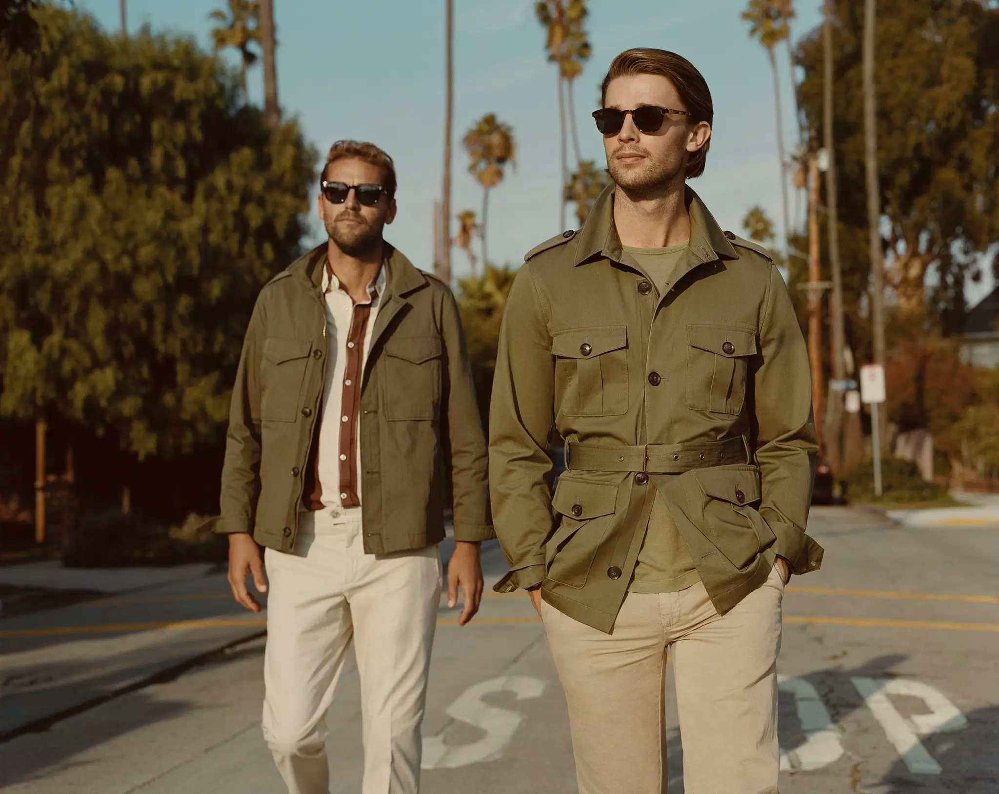 Luke Stedman und Patrick Schwarzenegger für die MANGO Man SS19 Kampagne 20872_7