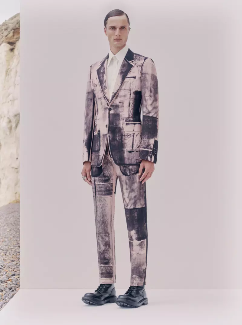 Alexander McQueen masculino primavera 2021 Londres 2096_2