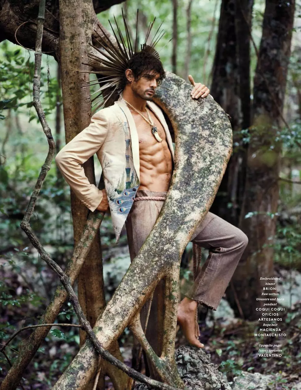 Jungle ku Vogue Hommes SS19 ndi Ethan James Green 21605_7