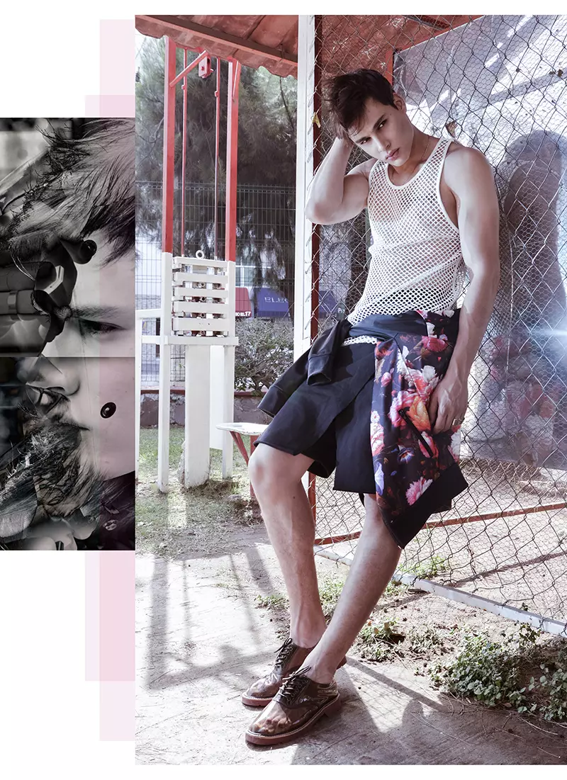 Modell: Mario Gomez de Avenue Fotografer: MTHRFCKRS (Jorge Fuentes & Dano Vega) Styling: Cristian Mendes