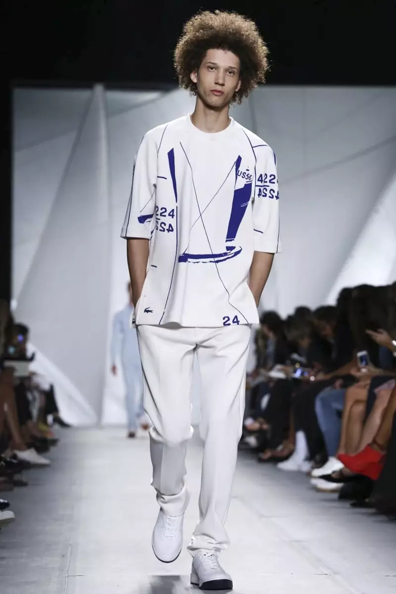 Lacoste Ready to Wear 2015. gada pavasara vasaras kolekcija Ņujorkā