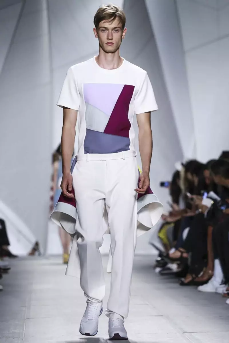 Lacoste Yakagadzirira Kupfeka Muchirimo Zhizha 2015 Collection muNew York