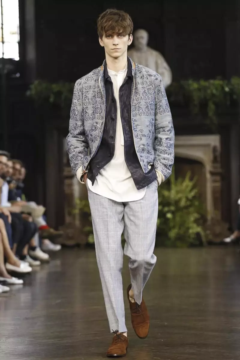 Billy Reid พร้อมที่จะสวมใส่คอลเลกชั่น Spring Summer 2015 ในนิวยอร์ก