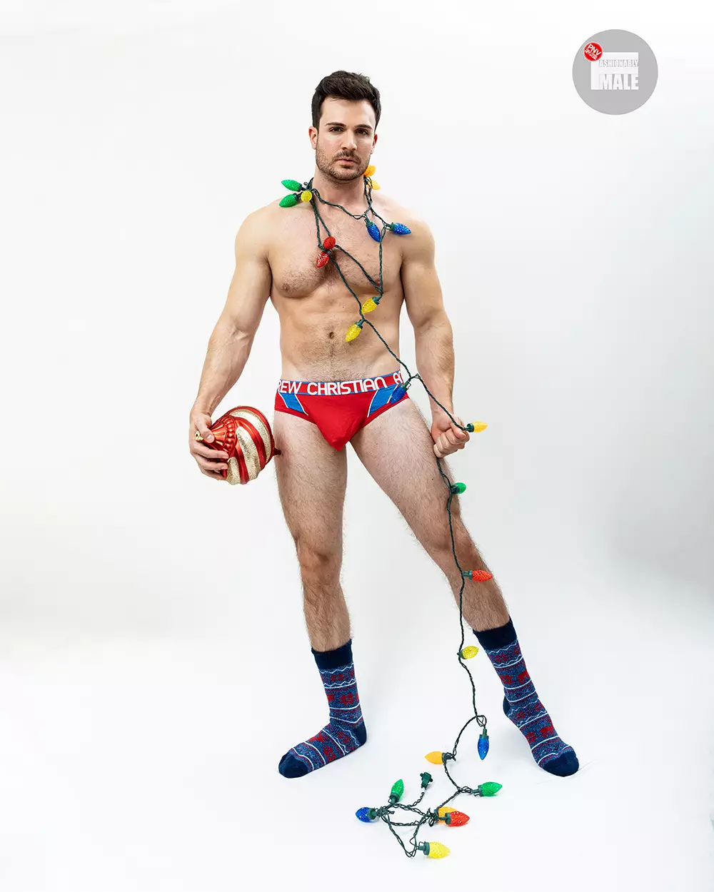 Eduardo Fermin의 Philip Fusco 크리스마스 스페셜 PnVFashionally Male