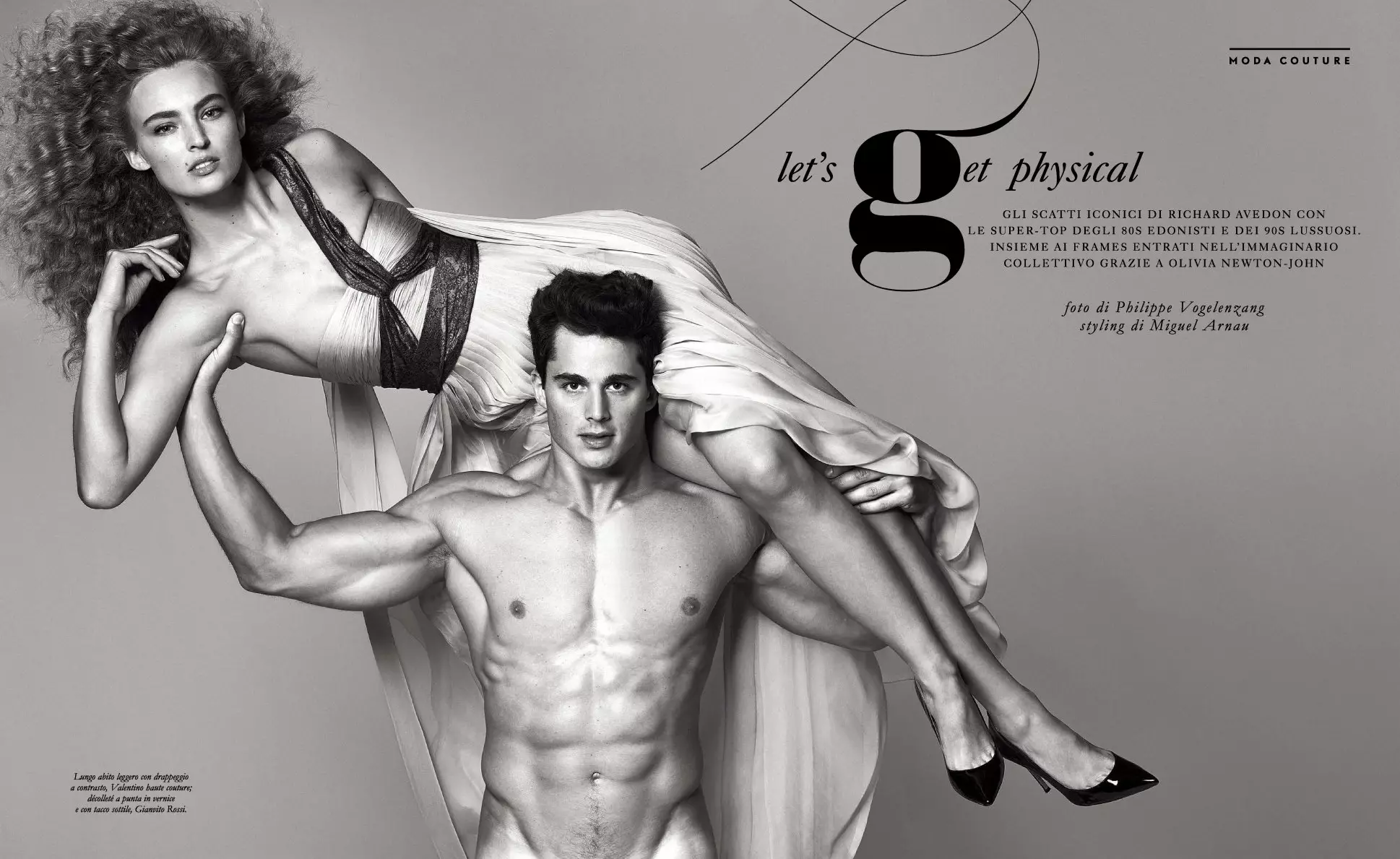 Photographie vum Philippe Vogelenzang an dem Stylistmeeschter Miguel Arnau zesumme mat schéinen Talenter Ymra Stiekema a Pietro Boselli fir Damen & Hären Oktober Issue 2016.