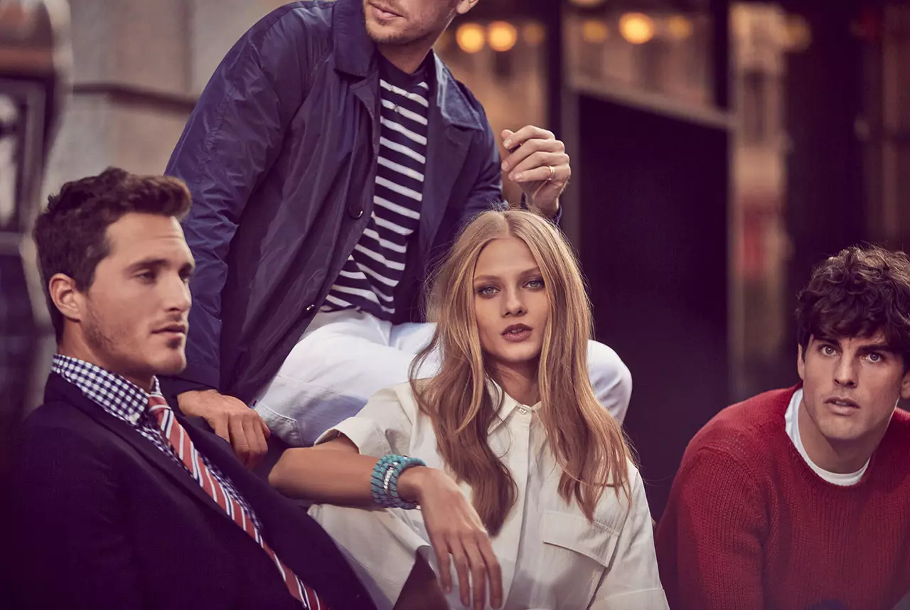 Adam Senn, Anna Selezneva, Evandro Soldati és Ollie Edwards szupermodellek a Beymen Club 2015. tavaszi/nyári divatkampányának új promóciós képeivel a főszerepben.