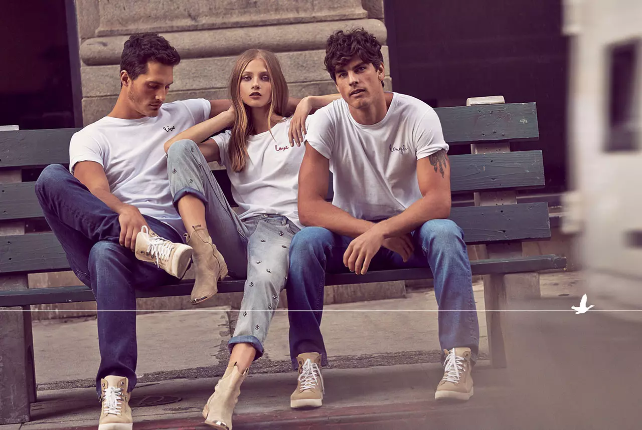 Las supermodelos Adam Senn, Anna Selezneva, Evandro Soldati y Ollie Edwards protagonizan las nuevas imágenes promocionales de la campaña de moda Beymen Club Primavera / Verano 2015.