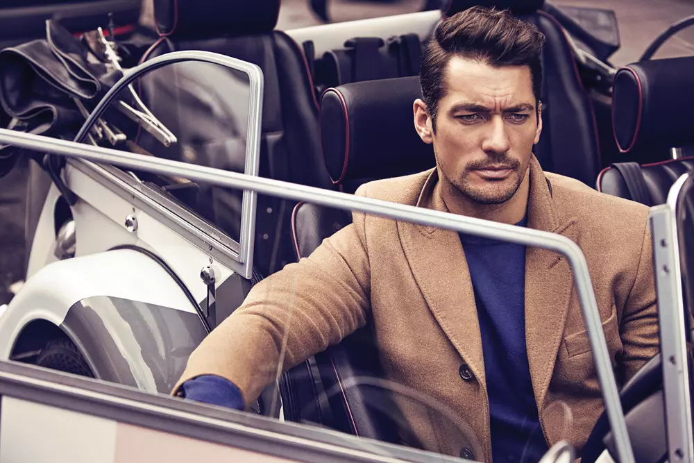 David Gandy с машиной